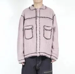 【即発送】PHINGERIN PG1 KNIT 2023AW ピンク Lサイズのサムネイル