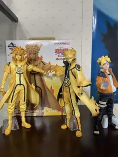 一番くじ ナルト NARUTO疾風伝 繋がる思い C賞 D賞 フィギュアセット