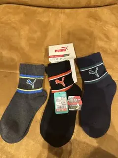 PUMA キッズ靴下 3足セット 19-21cm