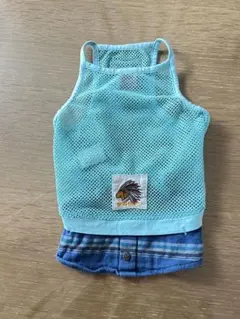 DOG DEPT 犬用メッシュタンク ブルーのサムネイル