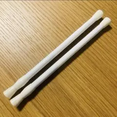 つっぱり棒　20.3～34cm　白【2本セット】のサムネイル
