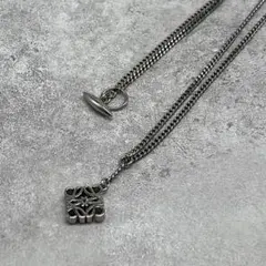 ロエベ LOEWE アナグラム トグル ネックレス SV925 チャーム - メルカリ