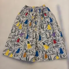 カラフル花柄スカート L 130から140