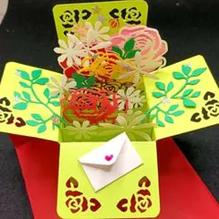 フォロワー様限定♡世界に1つだけのバースデーハンドメイドメッセージカード