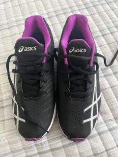asics Lazerbeam 黒/紫 スニーカー24センチ