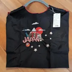 D.KELLY JAPAN 刺繍 トートバッグ ブラック MサイズJAPAN
