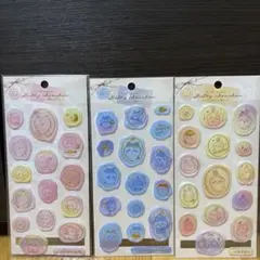 ちいかわ シーリングスタンプ風シール 3種セット