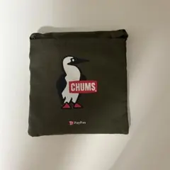 CHUMS 折りたたみエコバッグ オリーブ