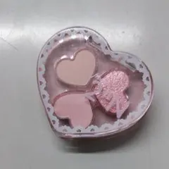 ハート型アイシャドウパレット 3色