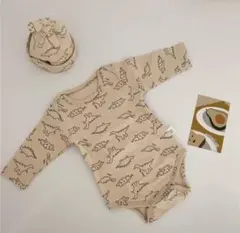 新品未使用 ロンパース 恐竜 ベビー 男の子ベビー 海外輸入品