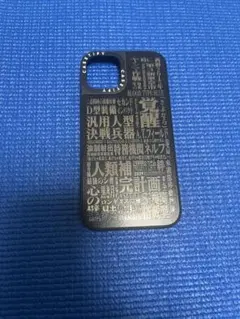 CASSETIFY テキストデザイン 12ミニiPhoneケース　エバンゲリオン