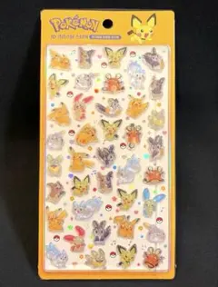 【韓国限定】ポケモン　3Dクリスタルステッカー　正規品