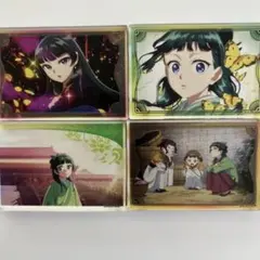薬屋のひとりごと アクリルブロック 4点セット 猫猫