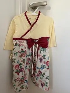 ベビー　女の子用　袴ロンパース