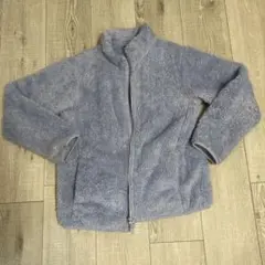 UNIQLO キッズ ボアジャケット 150サイズ 青