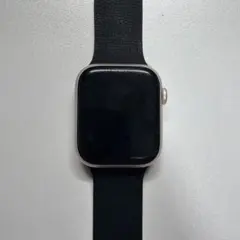 Apple Watch Series 9 45mm スターライト バンド、箱付き