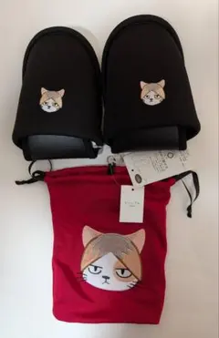 ハイキュー！！ ケンマネコ 洗える携帯スリッパ しまむら シャンブルのサムネイル