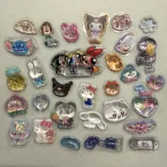 12 ボンボンドロップシール　立体シール　フレークシール　おすそ分け