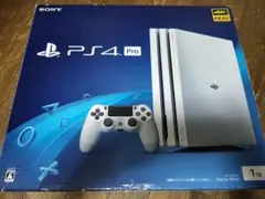 良品　PS4 Pro 1TB グレイシャーホワイト CUH-7200B　B02