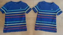 Polo Ralph Lauren マルチボーダー Tシャツ 2枚セット