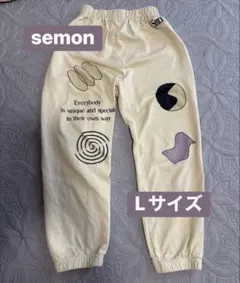 Semon Apartment プリントパンツ Lサイズ