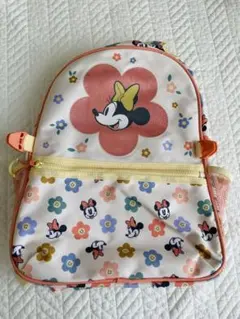 【ディズニーストア購入】ミニー 花柄 リュック