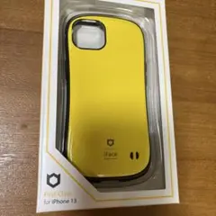 新品未使用iFace iPhone 13用ケース イエロー
