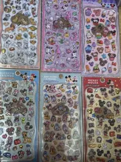 ディズニー　プチドロップステッカー