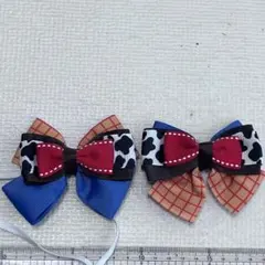 【300円】カウボーイ リボンアクセサリー 犬猫用 子供用