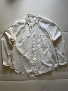 オーラリー AURALEE シャツ シワ加工 白 WRINKLED WASHED - メルカリ