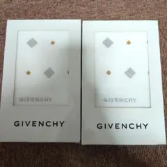 新品　GIVENCHYハンドタオルハンカチ　2枚組セット