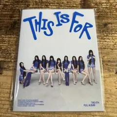TWICE THISISFOR THISver. アルバム 未再生