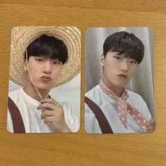 ユノ サンATEEZ EVERLINEラキドロ特典 ユニット 4枚セット ユノ サンATEEZ EVERLINEラキドロ特典 ユニット 4枚セット ateez