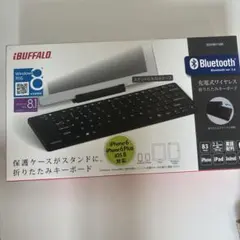 iBUFFALO 折りたたみキーボード BSKBB15BKのサムネイル