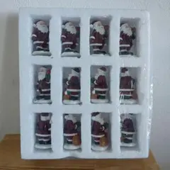 サンタクロース フィギュア 12体セット クリスマス