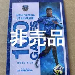 川崎フロンターレ　マルシーニョ　非売品トレカ