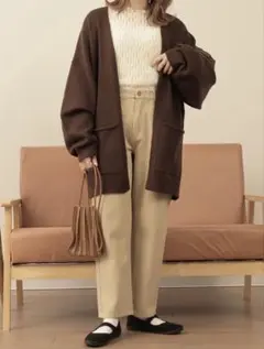 mil 低身長 マムフィットチノパンツ chiii しまむら 新品未使用タグ付き