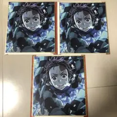 鬼滅の刃 全集中展 作画スタッフ全集中複製ミニ色紙　竈門炭治郎