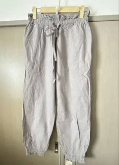 レース カジュアルパンツ