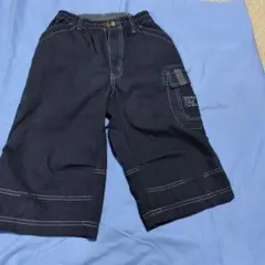 ダークブルー ハーフパンツ 100cm以上