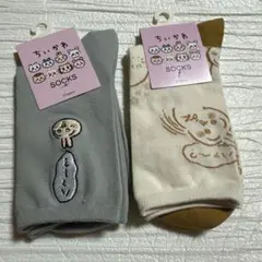 ちいかわ　うさぎ　ソックス 2足セット