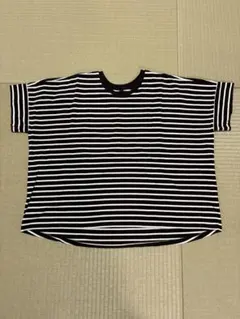 UNIQLO ストライプ 半袖Tシャツ L