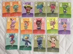 あつまれどうぶつの森 あつ森 amiiboカード まとめ売り 15枚 バラ売り可
