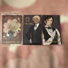 コナン　ミルキー　コナンカフェ　カードセット　安室透　諸伏高明