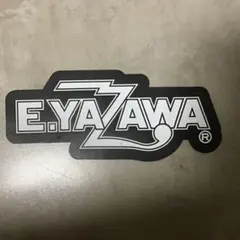 矢沢永吉 BIG刺繍ワッペンシール(フデ)ブラック - メルカリ