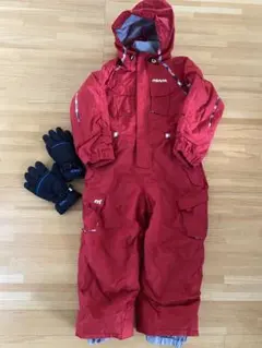 mistral スキーウェア　イグニオ手袋セット　キッズ120