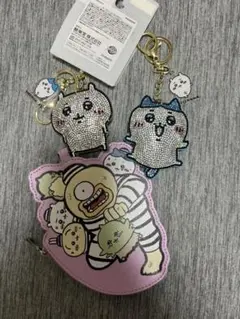 ちいかわちゃん　キーホルダーとケース3点セット
