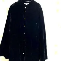 DAKS ベルベットジャケット 黒