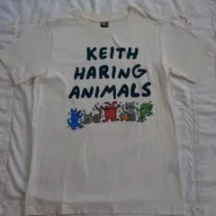 KEITH HARING 動物プリント Tシャツ 150 値下げ