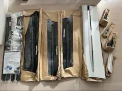 新品 モデリスタ アルファード 30 サイド スカート パネル 070 白